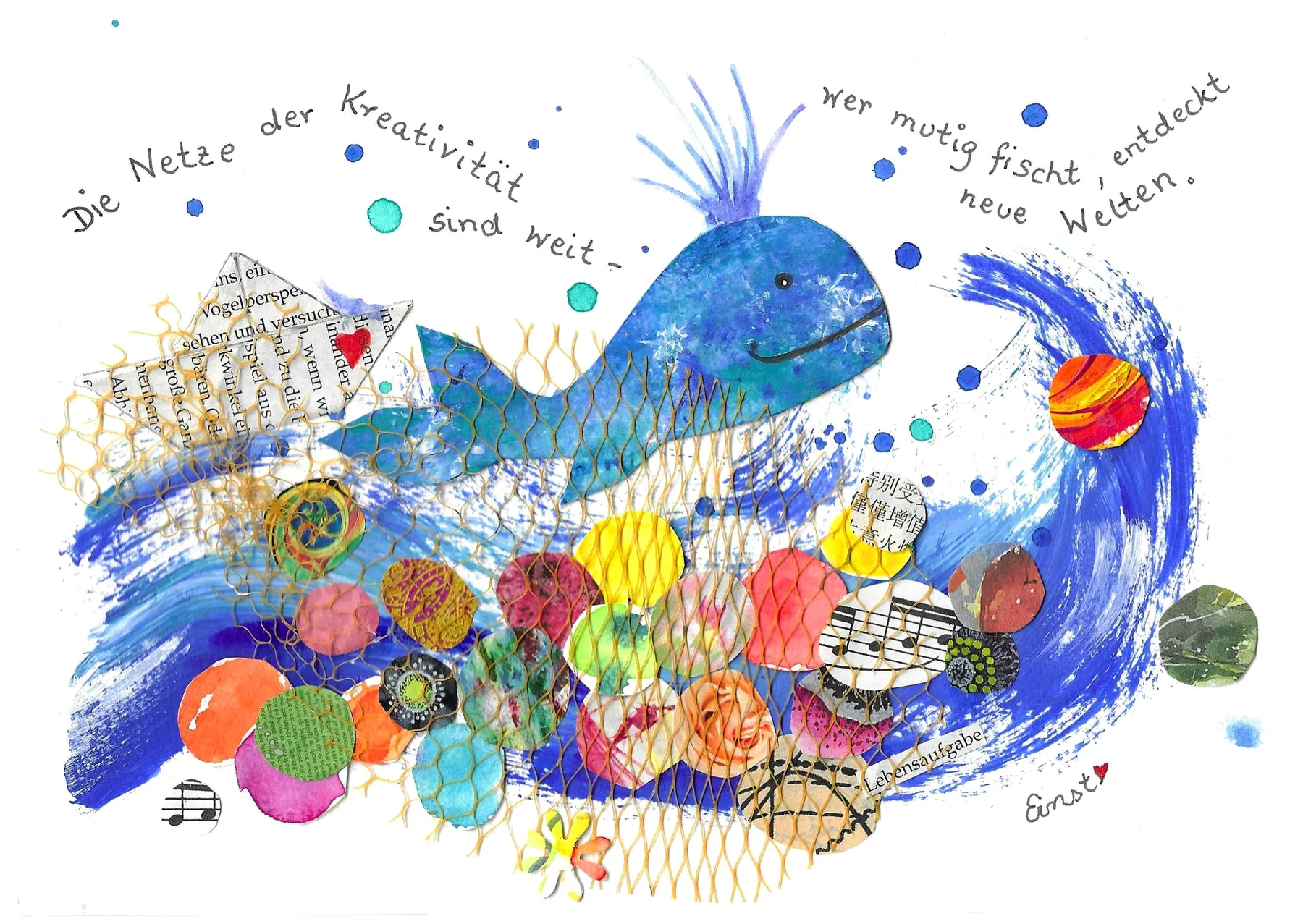 Kreativität – Kunstwerk von Andrea Ernst