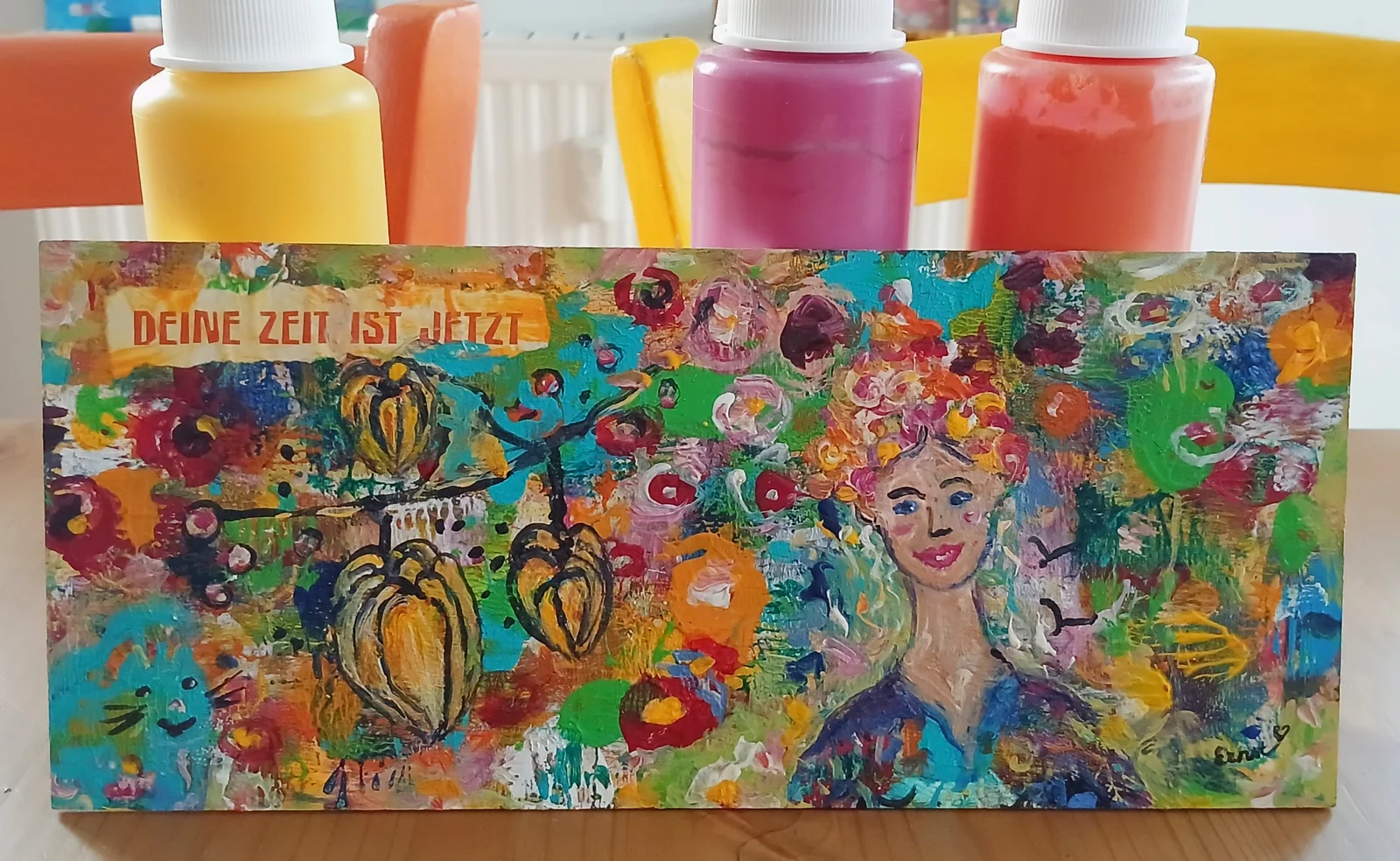 Deine Zeit ist jetzt – Kunstwerk von Andrea Ernst